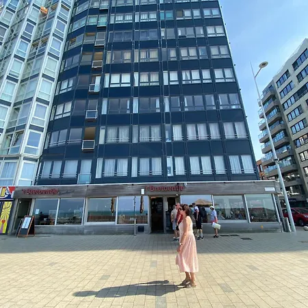 2 Slaapkamer Op De Dijk Westende Met Frontaal Zeezicht Lejlighed Middelkerke